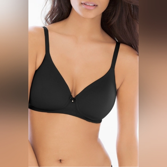 Soma Other - SOMA Embraceable Full Coverage Wireless Bra In Black | XL